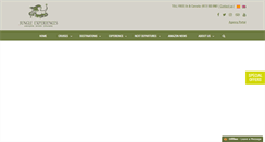Desktop Screenshot of junglexperiences.com